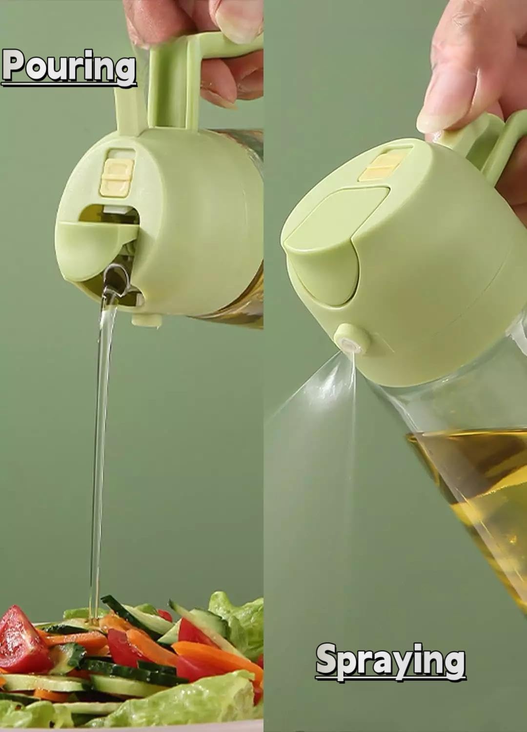 2-in-1 Oil Sprayer & Pourer