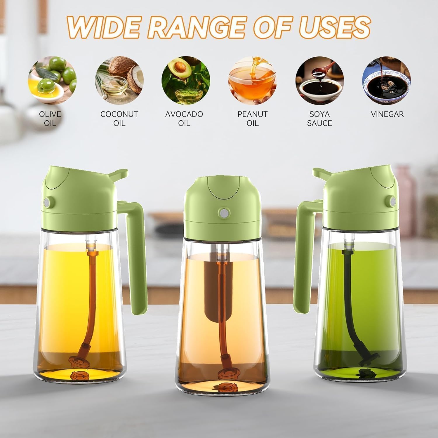 2-in-1 Oil Sprayer & Pourer