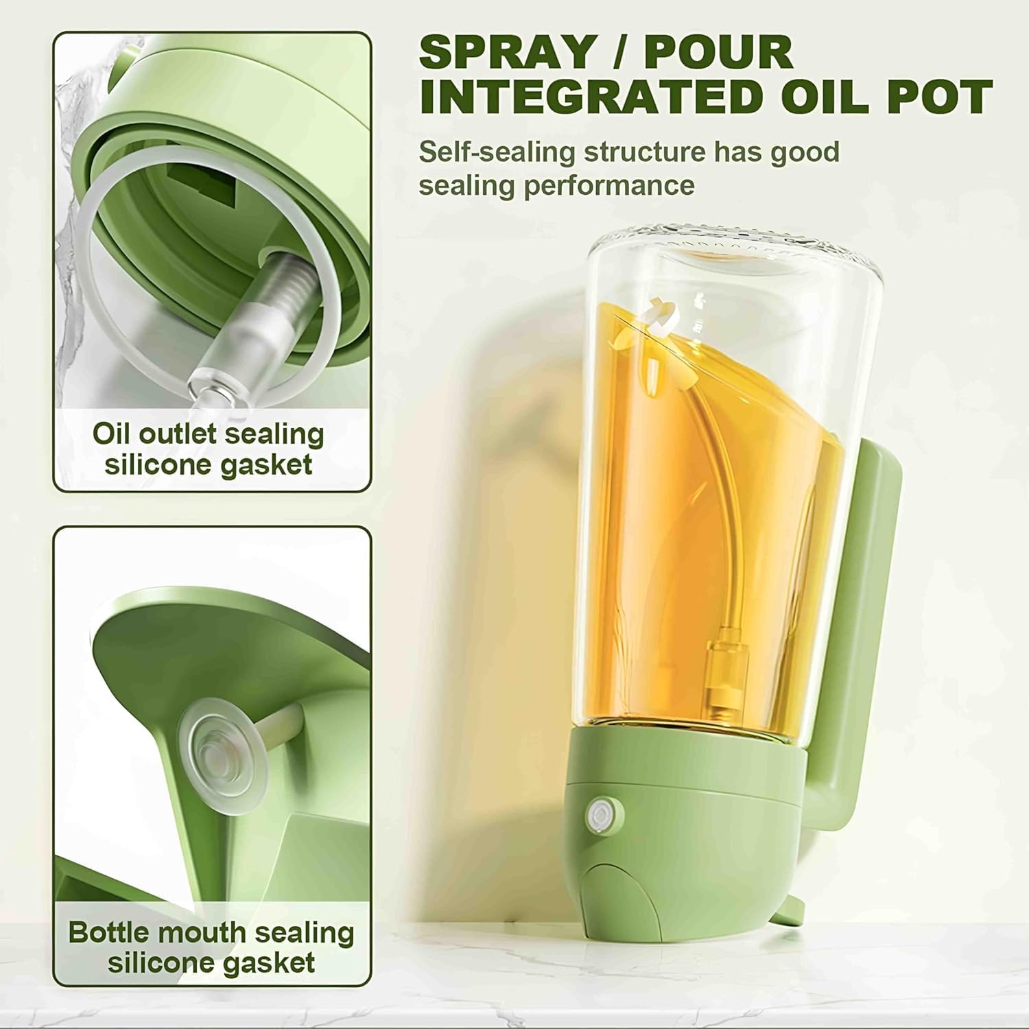2-in-1 Oil Sprayer & Pourer
