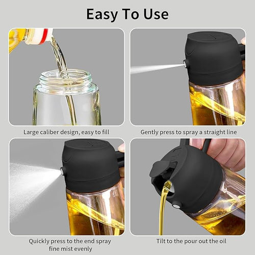 2-in-1 Oil Sprayer & Pourer