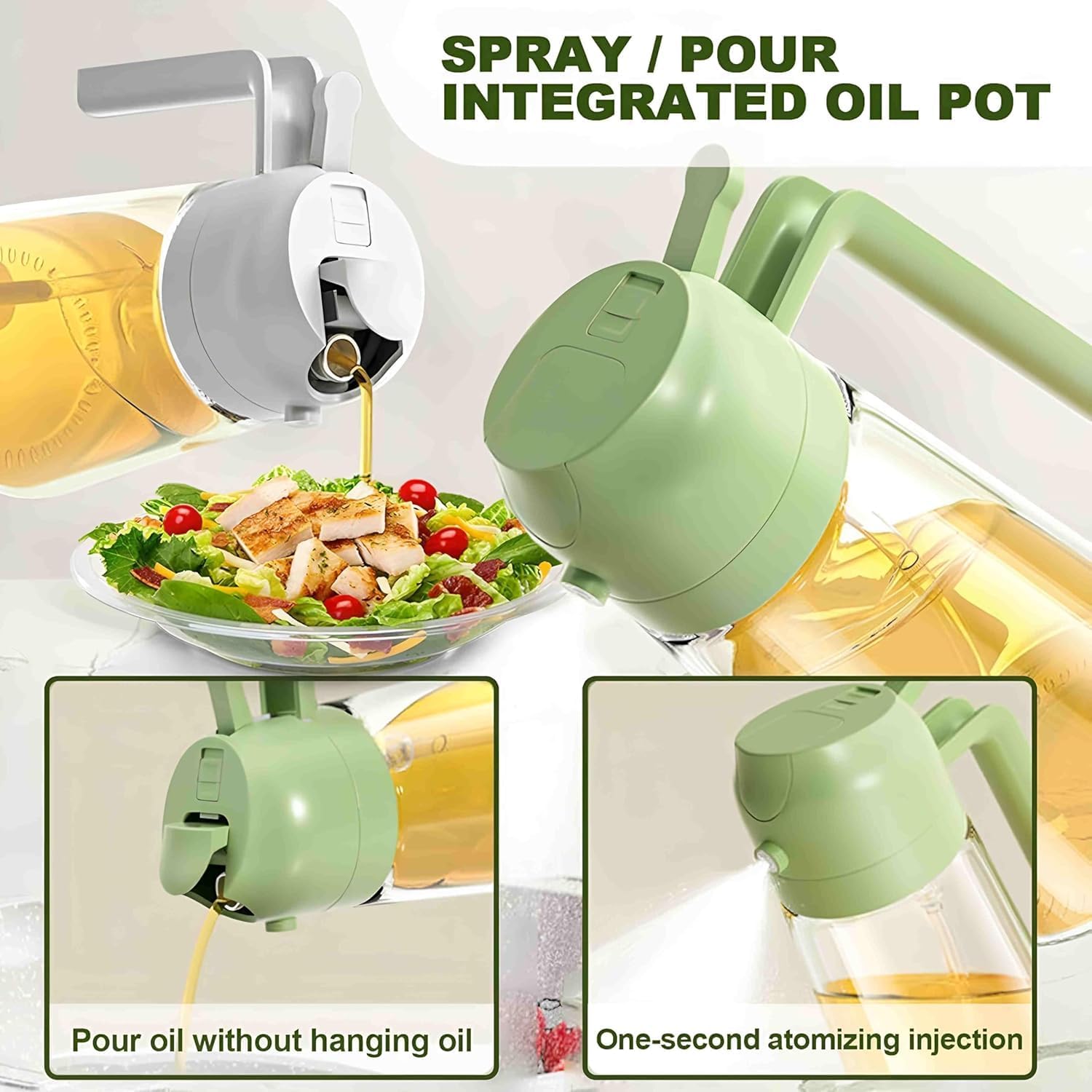 2-in-1 Oil Sprayer & Pourer
